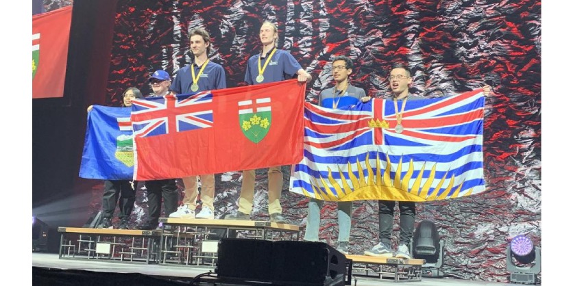 Humber Students Win Gold and Silver at Skills Canada