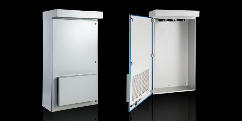 Rittal Introduces Vented Outdoor UL 3R Type Rated Enclosure - Accommodates for Easy In-Field Maintenance