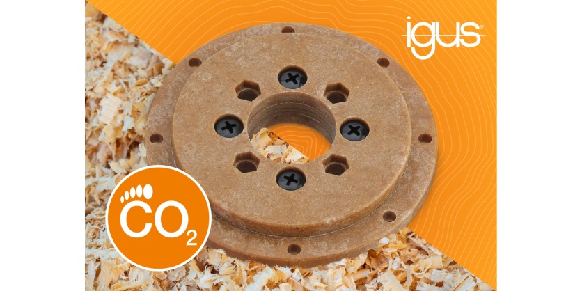 igus® Presents New Slewing Ring Bearing Made of Wood and Plastic