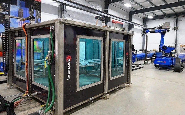 Inspection Capabilities Skyrocket Using Innerspec Test System