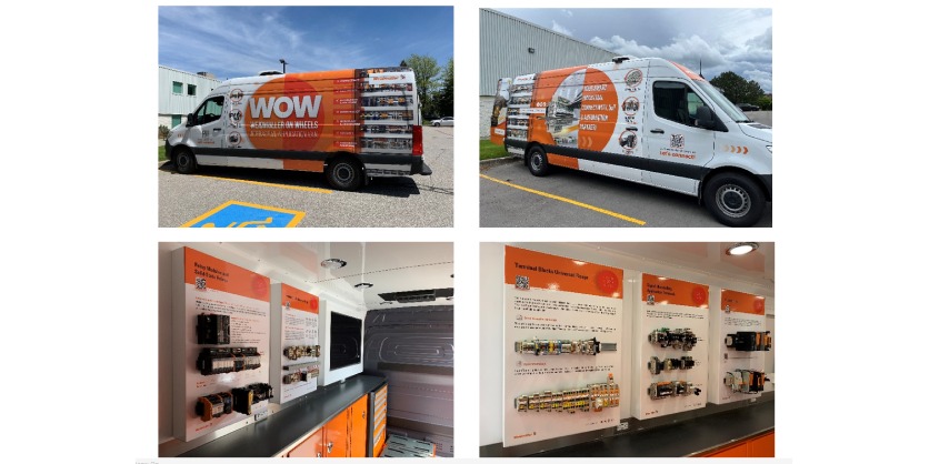 Weidmuller Canada Unveils a New Customer Experience Center and Introduces the Innovative WOW Van for the Eastern Canada Markets