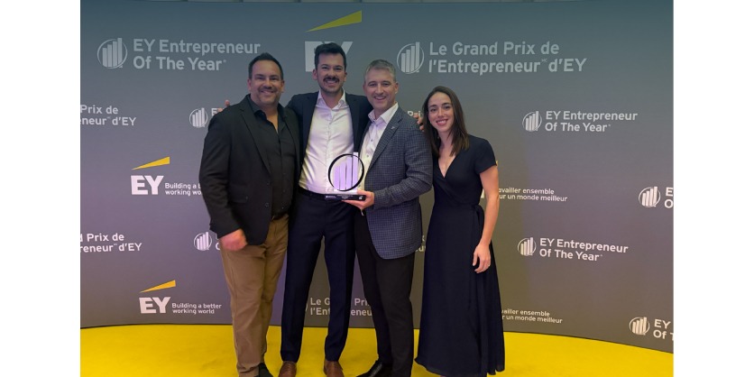 FLO’s Louis Tremblay Named an EY Entrepreneur of the Year for Quebec  