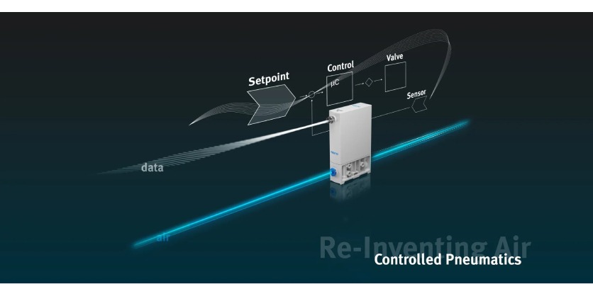 Festo Takes Pneumatics to a New Level of Performance Through Digital Closed-Loop Control