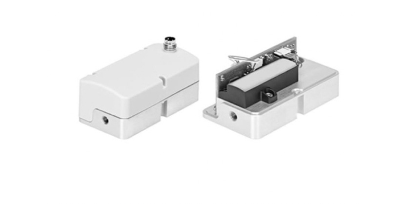 VEMD flow control combines a piezo valve, flow sensor, and control electronics.