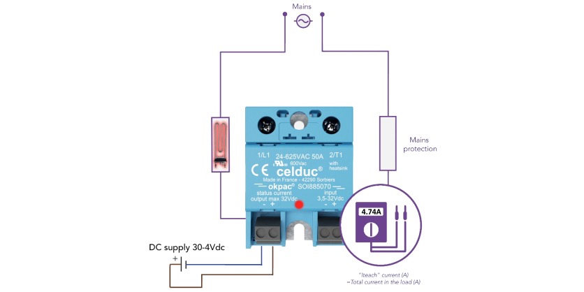 Solid State Relays with Diagnostics from celduc® relais