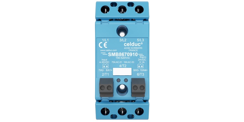 Solid State Relays with Diagnostics from celduc® relais